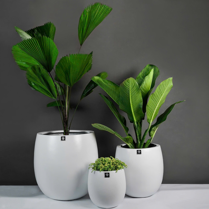 Chậu Composite tròn - Chậu Composite Kingpot -  Công Ty Cổ Phần Kingpot Việt Nam